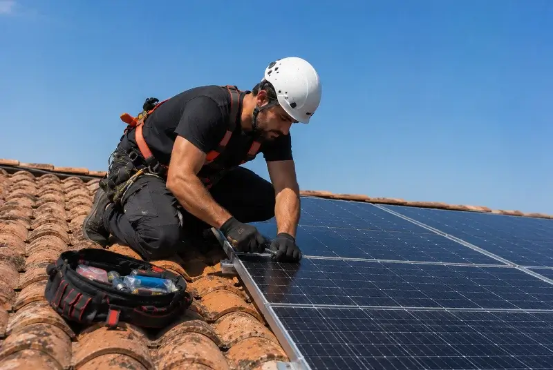 Maintenance et monitoring de panneaux solaires à Cappelle-en-Pévèle